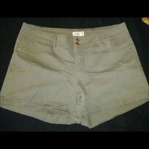 Olive green 16w royalty from YMI shorts